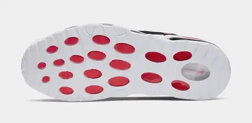 Air Max Uptempo 95 Mens Lifestyle Shoes (White University Red Black) Free Shipping