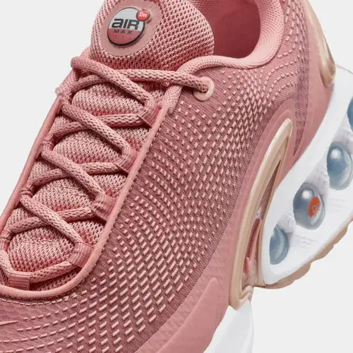 Air Max DN Rose Whisper Womens Running Shoes (Red Stardust/Canyon Rust/Rose Whisper) 46594258