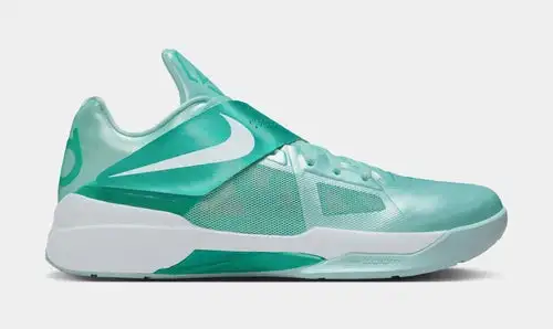 Zoom KD 4 Mint Candy Mens Basketball Shoes (Mint Candy/White/New Green)