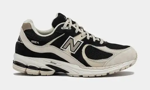2002R Mens Running Shoes (Black/Beige/Tan) 0870741