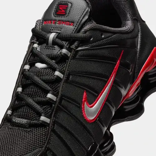 Shox TL Mens Running Shoes (Black/University Red/Metallic Silver) 5B61153