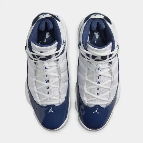 6 Rings Mens Basketball Shoes (White/Neutral Grey/Midnight Navy) F07F3848