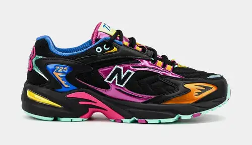 725v1 Mens Running Shoes (Black/Purple) C249572