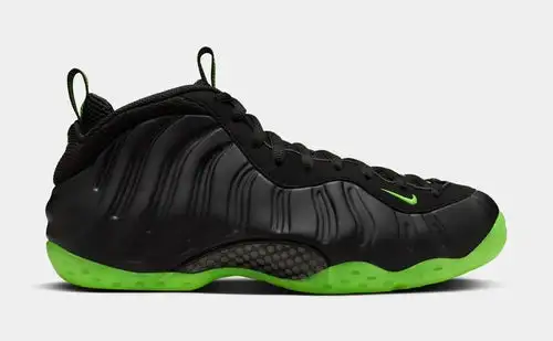 Air Foamposite One Mens Basketball Shoes (Black/Volt) 67701213