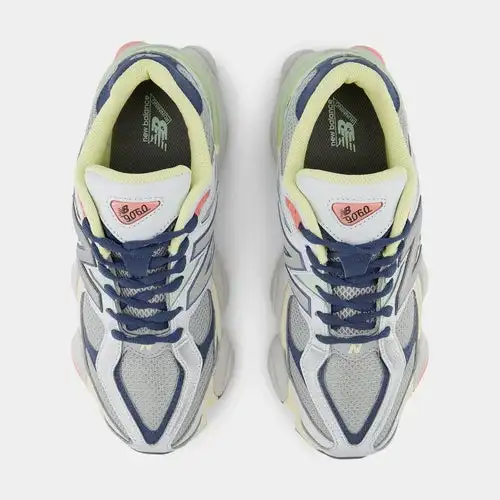 9060 Mens Running Shoes (Grey/Yellow/Navy) 368E924