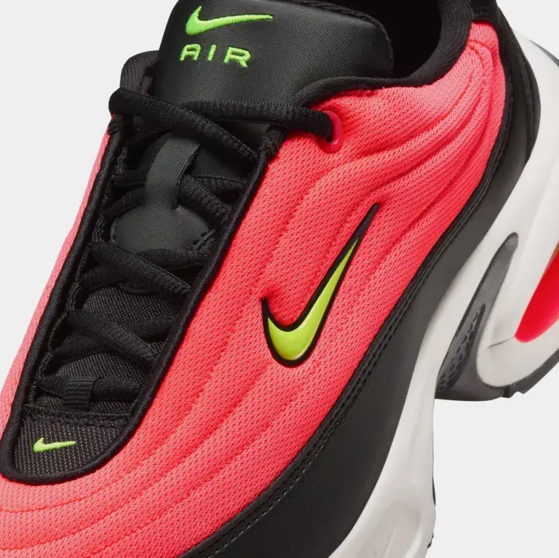 Air Max Portal Hot Punch Volt Womens Running Shoes (Black Volt Hot Punch Sail) 