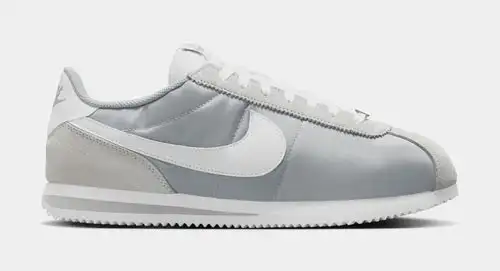 Cortez TXT Mens Running Shoes (Flat Silver/White)