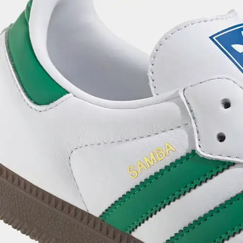 Samba OG Mens Lifestyle Shoes (Cloud White/Green)