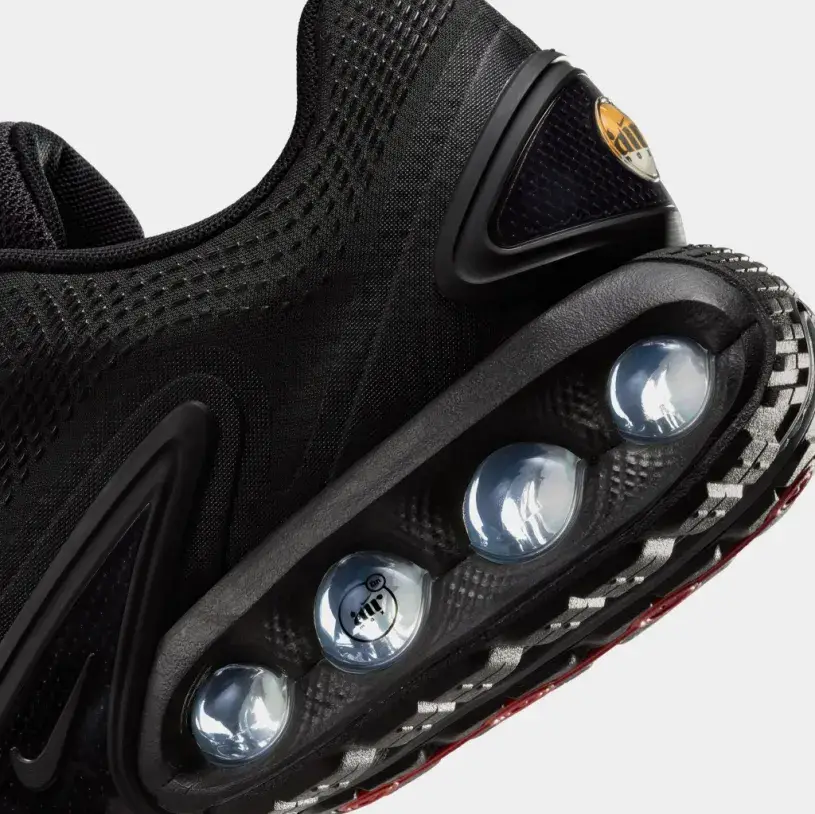 Air Max DN Mens Running Shoes (Black Metallic Dark Grey) 