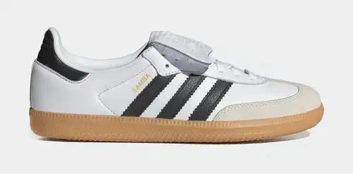Samba LT Womens Lifestyle Shoes (Cloud White/Core Black/Gold Metallic 7591018