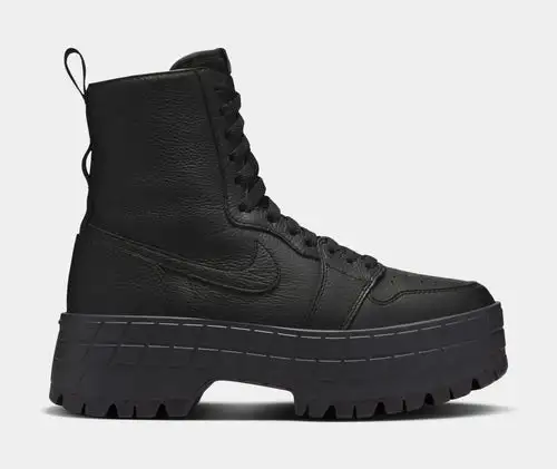 Air Jordan 1 Brooklyn Womens Lifestyle Shoes (Black) 8027760