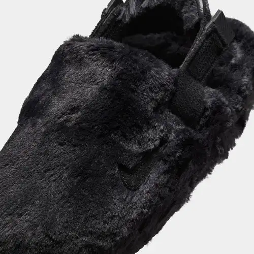 Calm Furry SE Mule Women Sandals (Black) 1CE610
