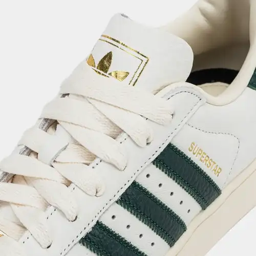 Shoe Palace x Adidas Superstar II Dame Time Mens Lifestyle Shoes (White/Green/Beige) Free Shipping 35C1088