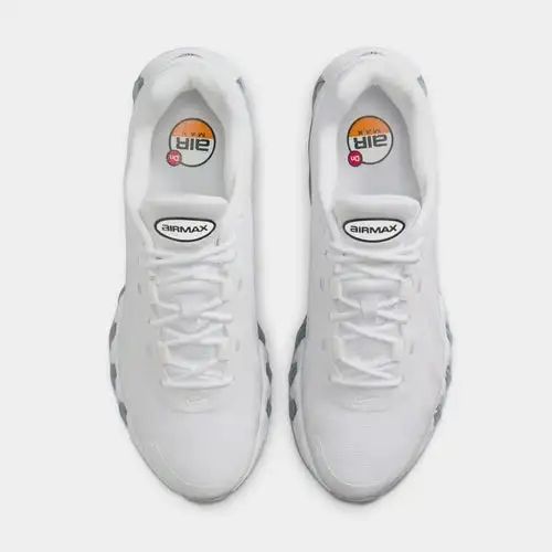 Air Max DN8 Mens Running Shoes (White/Metallic Silver/White/White) E3551635