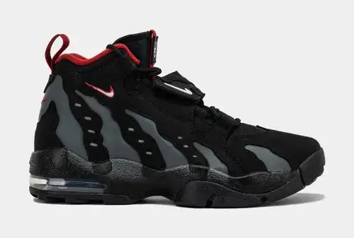 Air DT Max '96 Falcons Mens Basketball Shoes (Black/White/Team Anthracite/Metallic Silver/Fire Red) D88911114