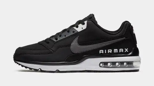 Air Max LTD 3 Mens Running Shoes (Black White Dark Grey)