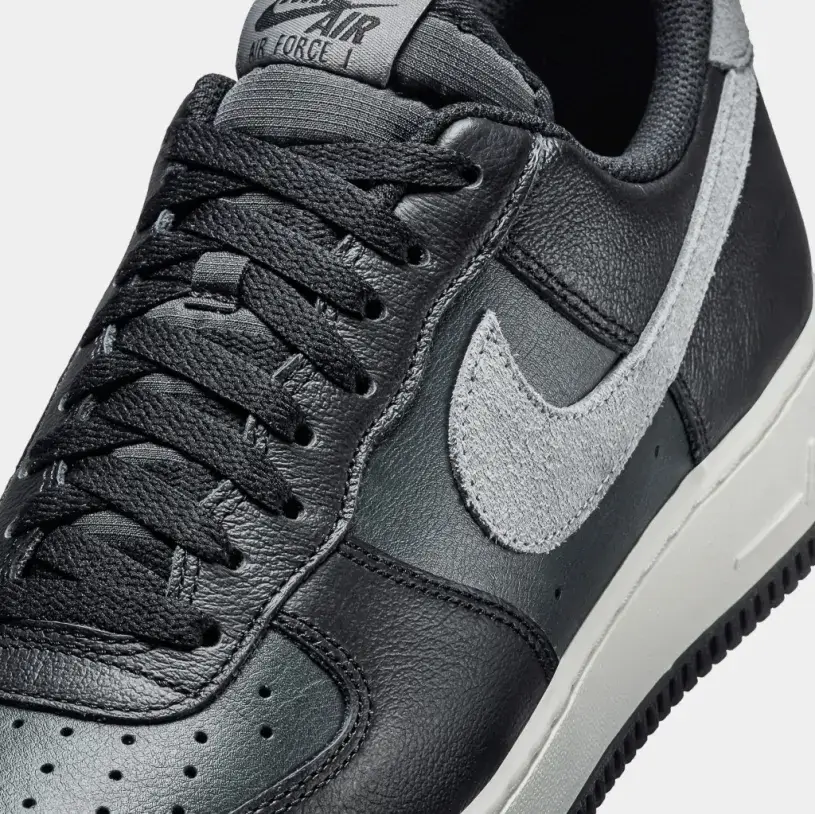 Air Force 1 '07 LV8 Smoke Grey Mens Lifestyle Shoes (Smoke Grey Black) 