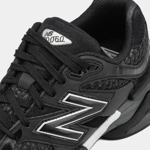 Shoe Palace Exclusive 9060 Mens Running Shoes (Black/Silver)