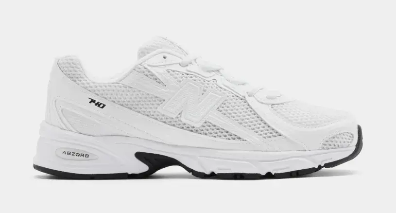 740 Mens Running Shoes (White White) 