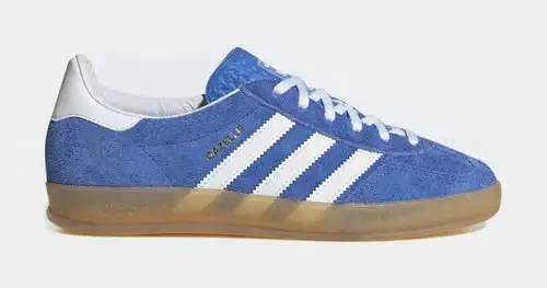 Gazelle Womens Lifestyle Shoes (Blue Fusion/White/Metallic) 0B8785