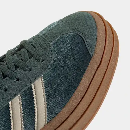 Gazelle Bold Womens Lifestyle Shoes (Mineral Green/Putty Grey) F46303