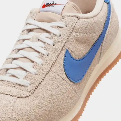 Cortez Vintage Suede Sanddrift Game Royal Womens Running Shoes (Sanddrift/Game Royal)