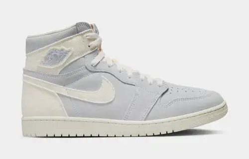 Air Jordan 1 Retro High OG Craft Ivory Mens Lifestyle Shoes (Sea Glass/Pale Ivory) 316384