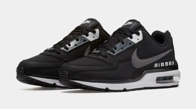 Air Max LTD 3 Mens Running Shoes (Black White Dark Grey) 