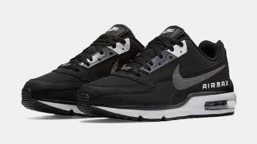 Air Max LTD 3 Mens Running Shoes (Black White Dark Grey) 