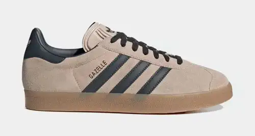Gazelle Mens Lifestyle Shoes (Beige/Black) 39A793