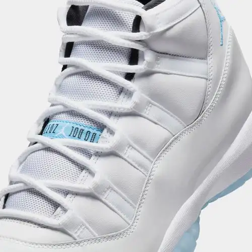 Air Jordan 11 Retro Legend Blue Mens Lifestyle Shoes (White/Black/Legend Blue) Free Shipping 2FA61145