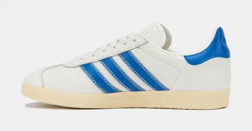 Shoe Palace Exclusive Gazelle Mens Lifestyle Shoes (Ivory/Bold Blue) 1387F952