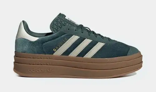 Gazelle Bold Womens Lifestyle Shoes (Mineral Green/Putty Grey) F46303