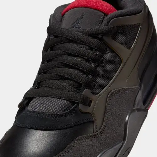 Air Jordan 4 RM Bred Mens Lifestyle Shoes (Black/Red) 268F439
