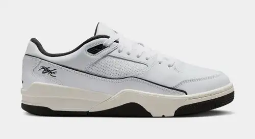 Flight Court Mens Lifestyle Shoes (White/Black/Sail) Free Shipping E85F364