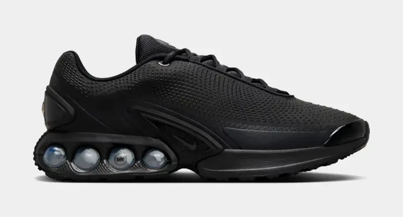 Air Max DN Mens Running Shoes (Black Metallic Dark Grey) 