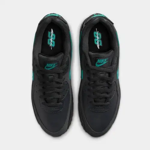 Air Max 90 Mens Running Shoes (Dark Smoke Grey/Clear Jade/Black/White) 9A831292
