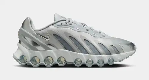 Air Max Dn8 Womens Running Shoes (Wold Grey/Metallic Silver/Off White) D5395485