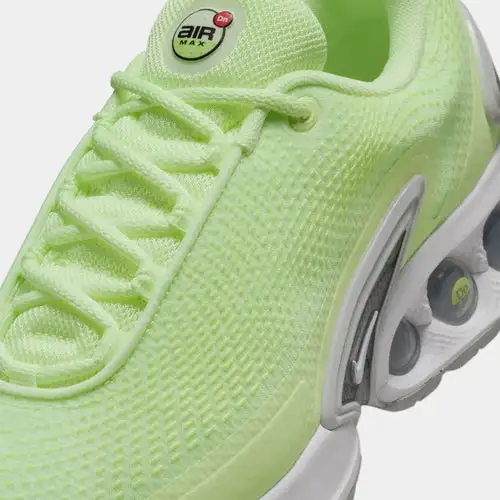 Air Max DN SE Barely Volt Womens Lifestyle Shoes (Barely Volt/Metallic Silver/White/White) 1041119