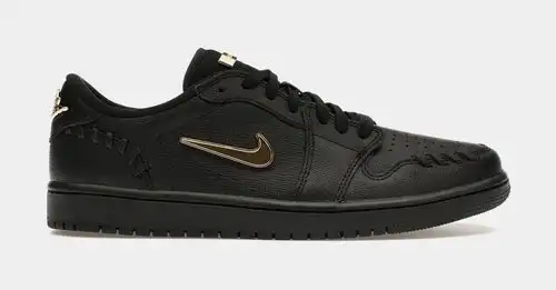 Air Jordan 1 Method Of Make Metallic Gold Womens Lifestyle Shoes (Black/Metallic Gold) DA281069