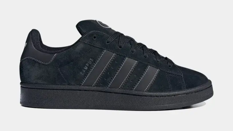 Campus 00s Core Black Mens Lifestyle Shoes (Core Black Core Black Cloud White) 