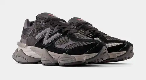 9060 Mens Lifestyle Shoes (Black/Grey) BC228328