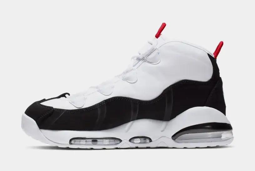 Air Max Uptempo 95 Mens Lifestyle Shoes (White University Red Black) Free Shipping 