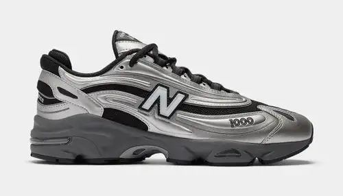 1000 Mens Running Shoes (Silver Metallic/Black) 83A99874