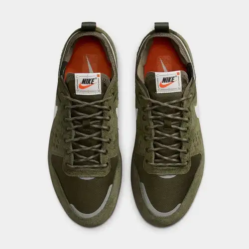 C1TY Premium Cordura Mens Running Shoes (Rough Green/Summit White/Electro Orange)