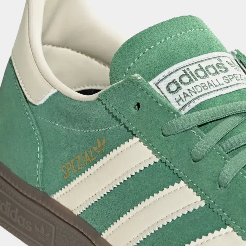 Handball Spezial Mens Lifestyle Shoes (Preloved Green Cream White Crystal White) 
