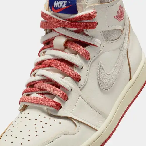 Air Jordan 1 Retro High OG Rare Air Cinnabar Womens Lifestyle Shoes (Sail/Cinnabar/Light Bone) 16D8248