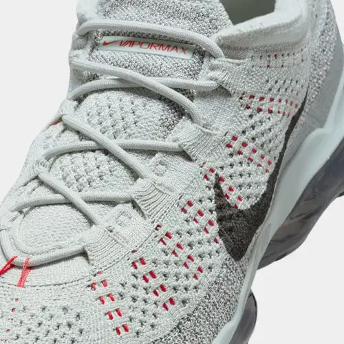 Air VaporMax 2023 Flyknit Mens Running Shoes (Light Silver/Picante Red/Anthracite/Smoke Grey) 48F99964