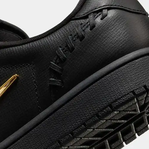 Air Jordan 1 Method Of Make Metallic Gold Womens Lifestyle Shoes (Black/Metallic Gold) DA281069