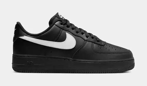 Air Force 1 '07 LV8 Mens Lifestyle Shoes (Black/White) 0C8286